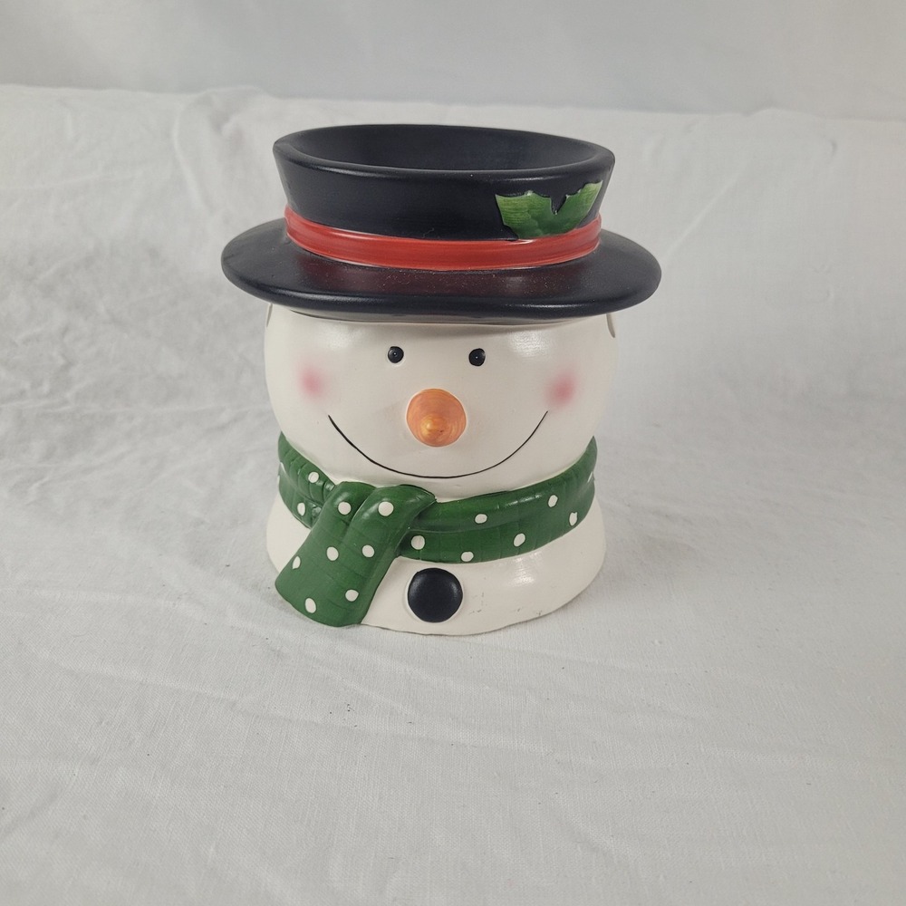 Yankee Candle Snowman Tart/Wax Warmer